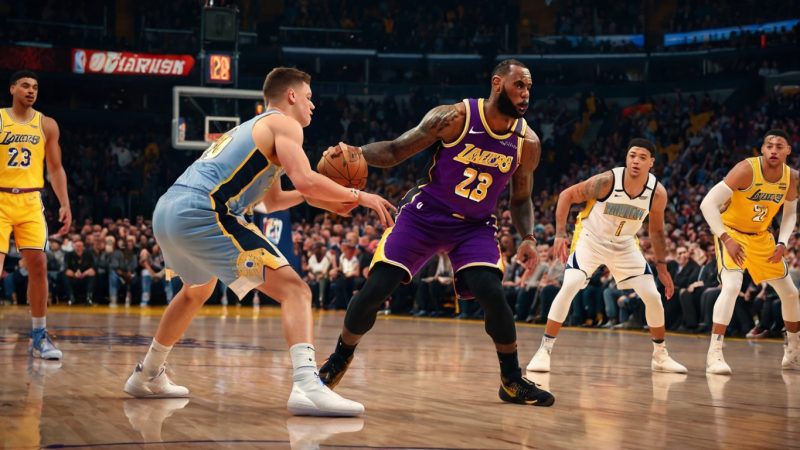 Lakers vs Denver Nuggets Match Player Stats A Deep Dive Into the Game